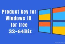 Product key for Windows 10 for free