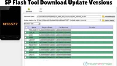 SP Flash Tool Download Update Versions