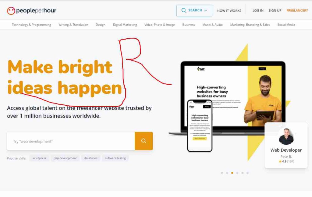 Top 10 Best freelance websites for home jobs People Per Hour