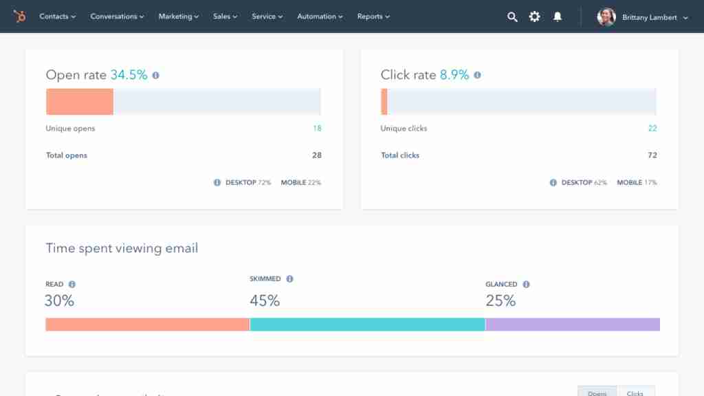 HubSpot Best for Automated Email Marketing