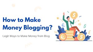 how to make money from blogging