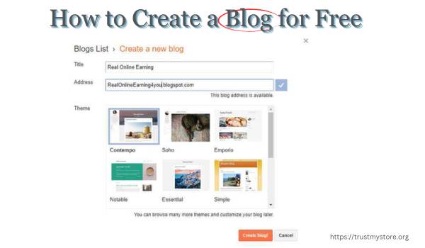 How to Create a Blog for Free