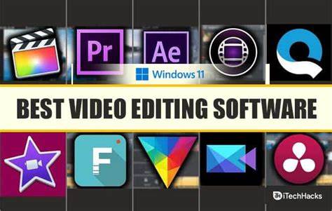 Best video editing softwares