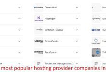 top 10 most popular hosting provider companies in 2023